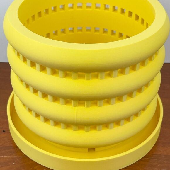 The Ulra Indoor Orchid Planter Pot with Drainage Tray, Modern Planter - Picture 3 of 9